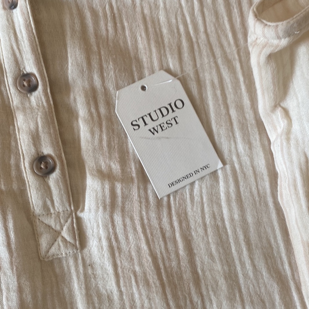 STUDIO WEST - Button down top - Picture 4 of 9
